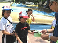 小学生1Km表彰式