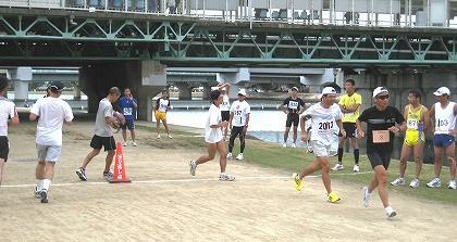 折返し地点 折返し地点