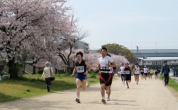 5Km10Kmの先頭ランナー 5Km10Kmの先頭ランナー