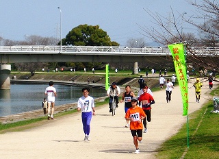 ランニング風景
