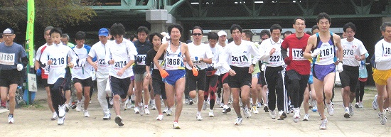 10Km、5Kmのスタート