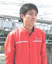 10Km男子優勝の野寄慎一郎さん