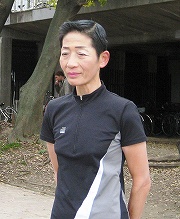 10Km女子優勝の市村恵美子さん