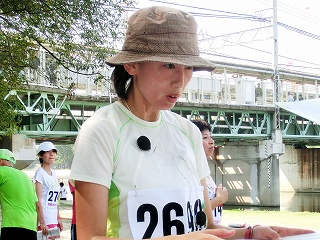 優勝の安藤典代さん 優勝の安藤典代さん