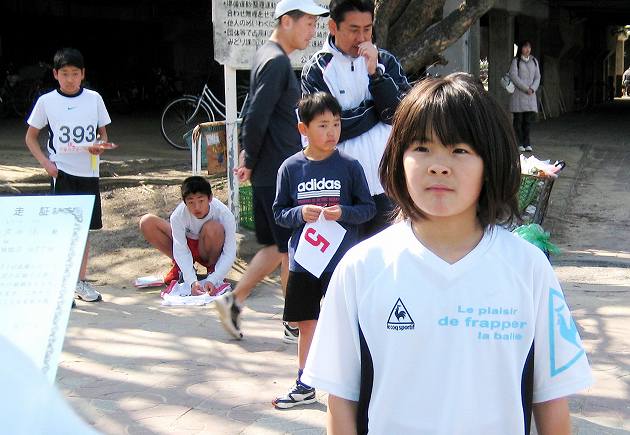 女子1位の疋田涼さん 女子1位の疋田涼さん