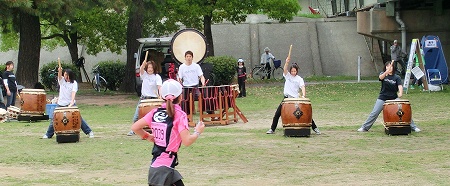 『鼓情炎』の皆さん 『鼓情炎』の皆さん