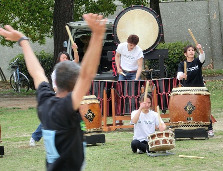 『鼓情炎』の皆さん 『鼓情炎』の皆さん