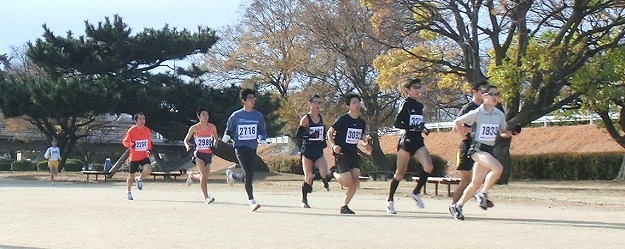 10Km-5Kmの部のスタート