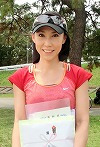 ハーフの部で優勝の泉由佳さん