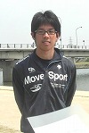 5Kmの部新記録で優勝の久本駿輔さん