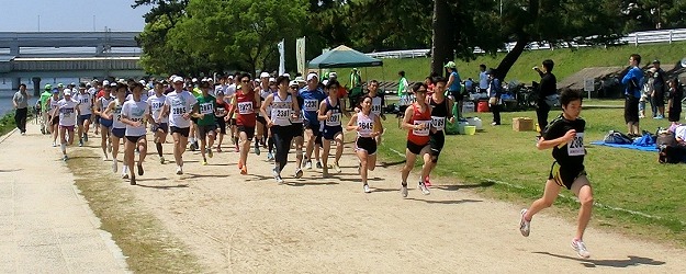2013年5月・5Km・10Kmの部のスタート