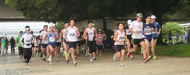 2013年9月・5Km・10Kmの部のスタート