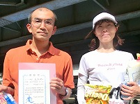松本明さんと北風陽子さん