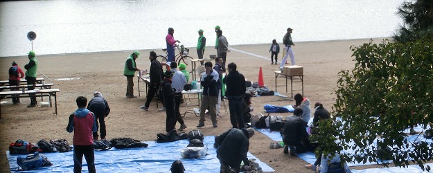 春の武庫川河川敷 春の武庫川河川敷