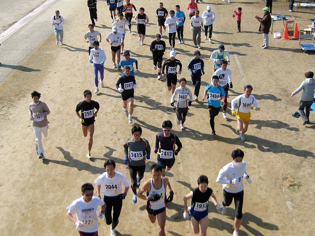 10Km5Kmの部スタート
