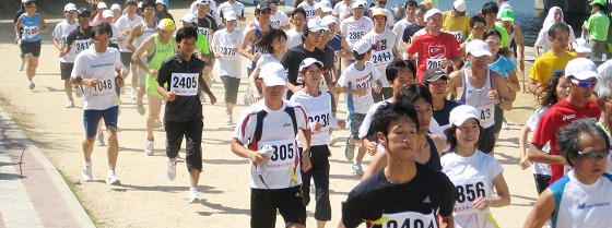 5Kmのスタート