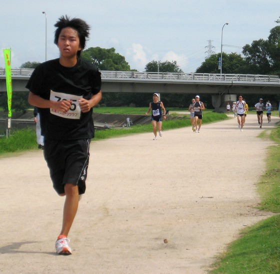 5Kmレースのランナー