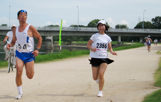 5Kmレースのランナー 5Kmレースのランナー